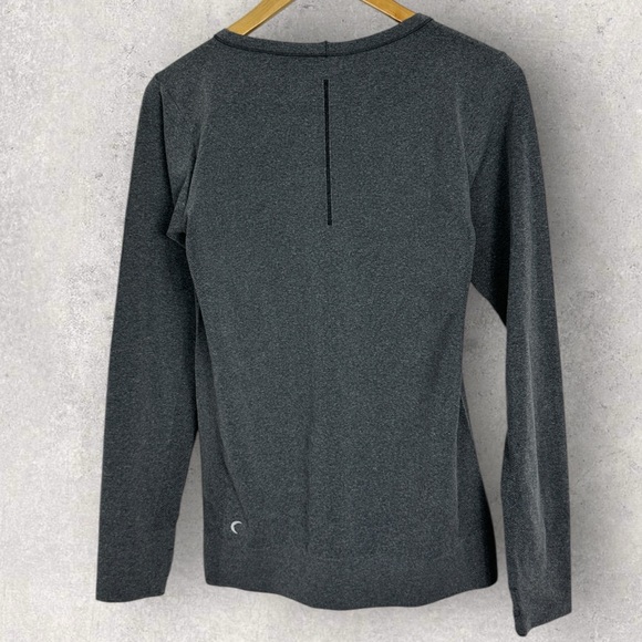 Zyia Active Black heather Performance Long Sleeve Tee Womens Size Medium NEW NWT - Picture 14 of 16
